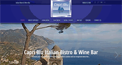 Desktop Screenshot of capri-blu.com